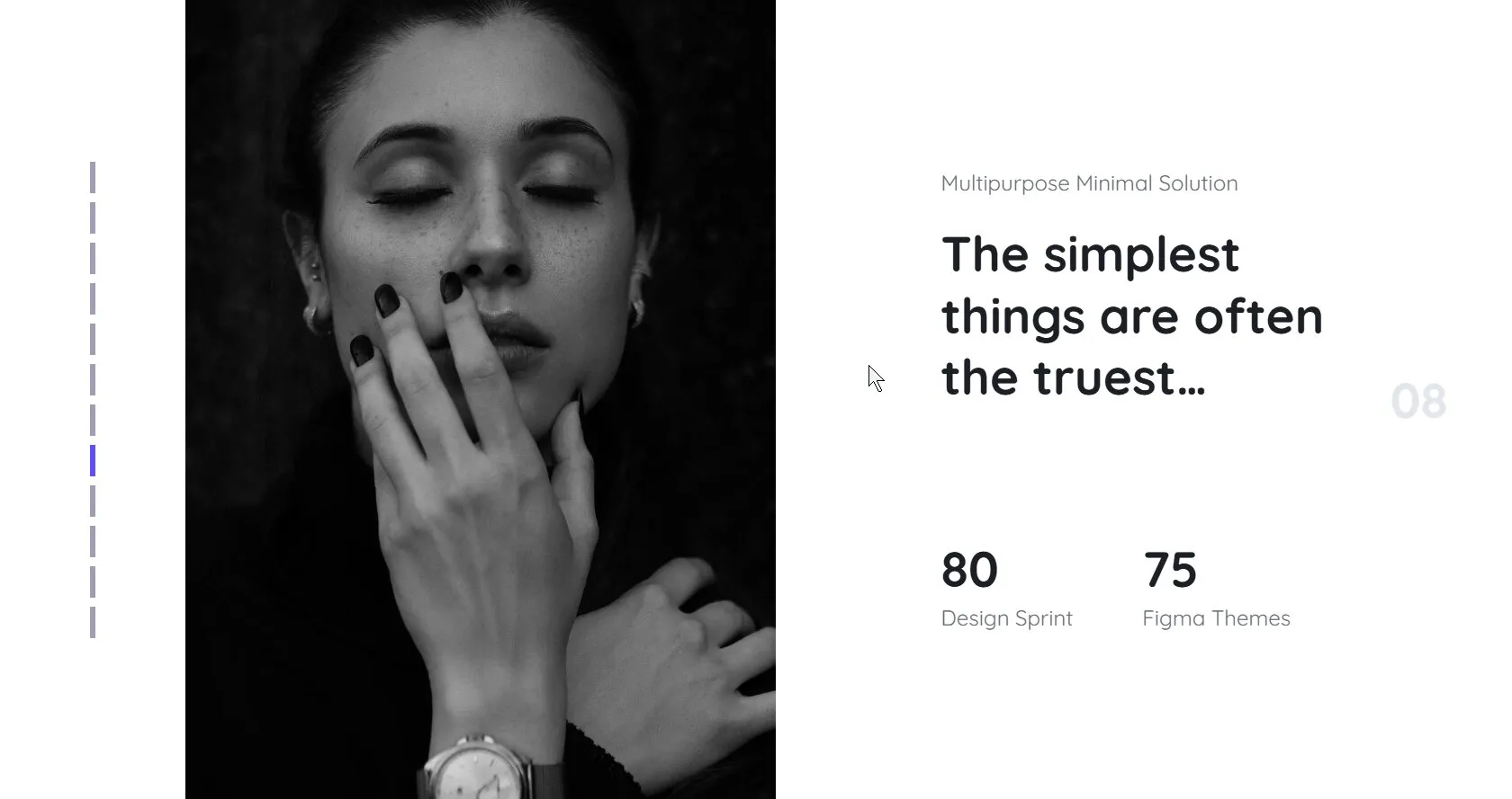 Fullscreen Presentation Website